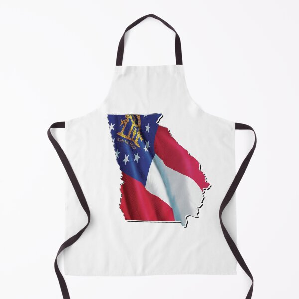 Item preview, Real Georgia (USA) Flag - Flag Map designed and sold by NA-WORLDWIDE.