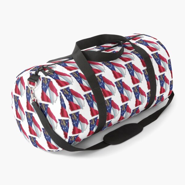 Item preview, Real Georgia (USA) Flag - Flag Map designed and sold by NA-WORLDWIDE.