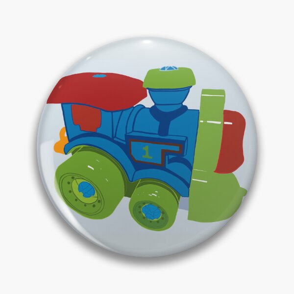 Item preview, Colorful train cartoon hand drawn, child drawing  designed and sold by pipikijung.