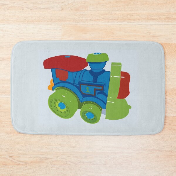 Item preview, Colorful train cartoon hand drawn, child drawing  designed and sold by pipikijung.