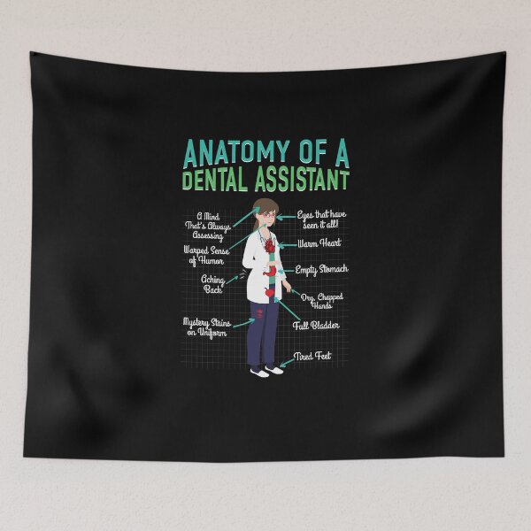 Item preview, Anatomy of a Dental Assistant | dental hygienist | dental assistant | dentist gift | dental shirt ideas | dentist gifts | dentist shirt | dentist gift ideas | dentisry gift designed and sold by Kreature Look.