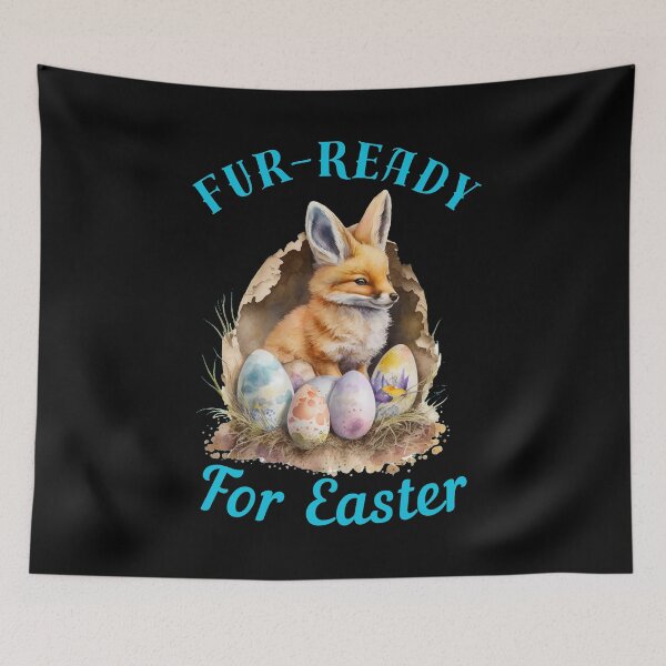Item preview, Fur-Ready For Easter. fox face designed and sold by FoxVibes.
