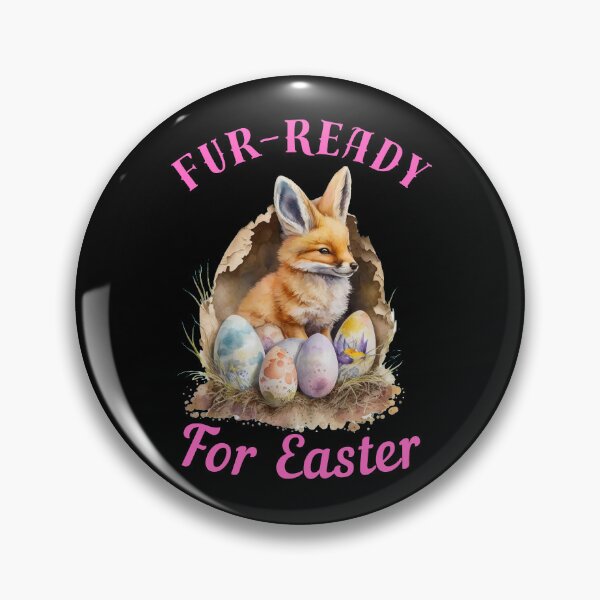 Item preview, Fur-Ready For Easter. cool fox designed and sold by FoxVibes.