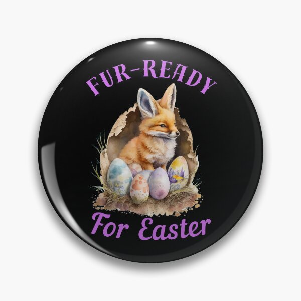 Item preview, Fur-Ready For Easter. realistic fox designed and sold by FoxVibes.