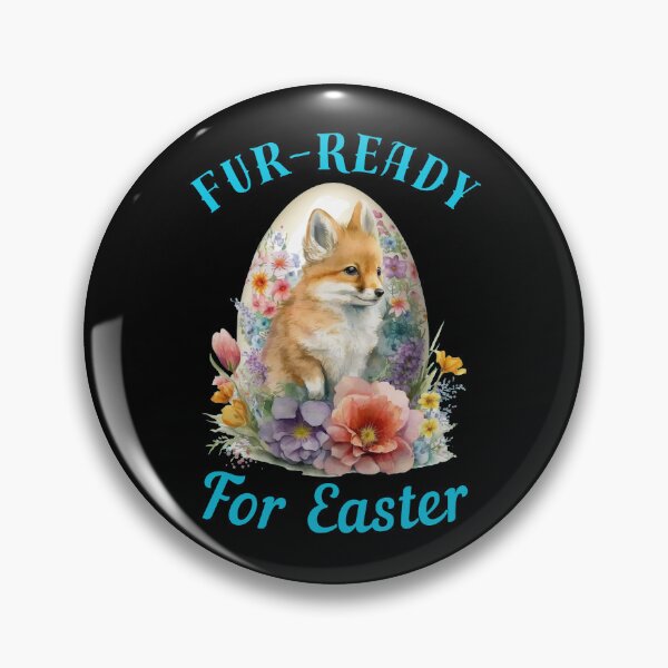 Item preview, Fur-Ready For Easter. vintage fox designed and sold by FoxVibes.
