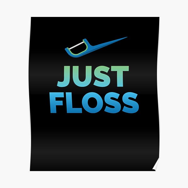 Just Floss It Funny Dental Assistant Nike Logo SVG Cutting Files