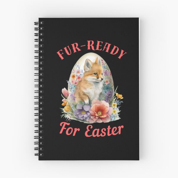 Item preview, Fur-Ready For Easter. retro fox designed and sold by FoxVibes.