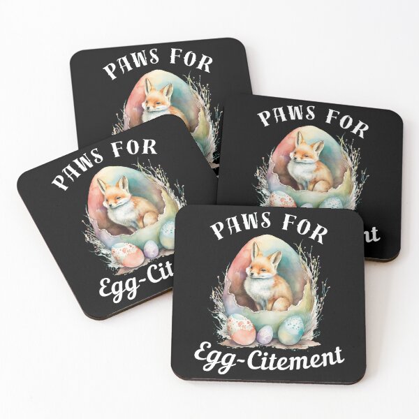 Item preview, Paws For Egg-Citement designed and sold by FoxVibes.