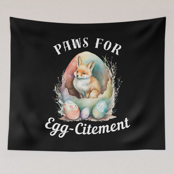 Item preview, Paws For Egg-Citement designed and sold by FoxVibes.