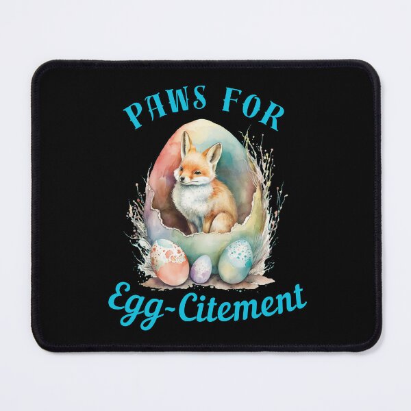Item preview, Paws For Egg-Citement. fox face designed and sold by FoxVibes.