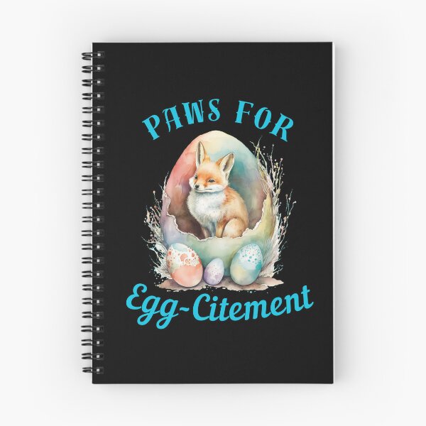 Item preview, Paws For Egg-Citement. fox face designed and sold by FoxVibes.