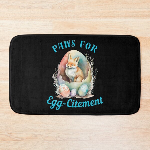 Item preview, Paws For Egg-Citement. fox face designed and sold by FoxVibes.