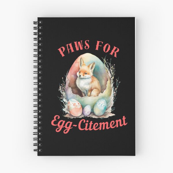 Item preview, Paws For Egg-Citement. fox head designed and sold by FoxVibes.