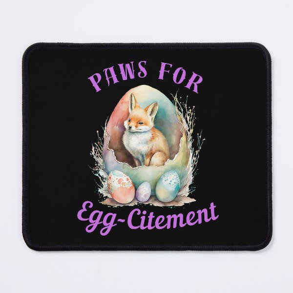 Item preview, Paws For Egg-Citement. realistic fox designed and sold by FoxVibes.