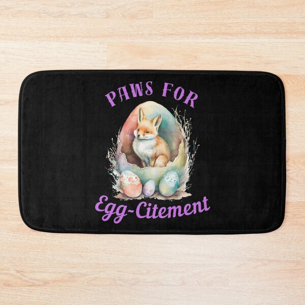 Item preview, Paws For Egg-Citement. realistic fox designed and sold by FoxVibes.