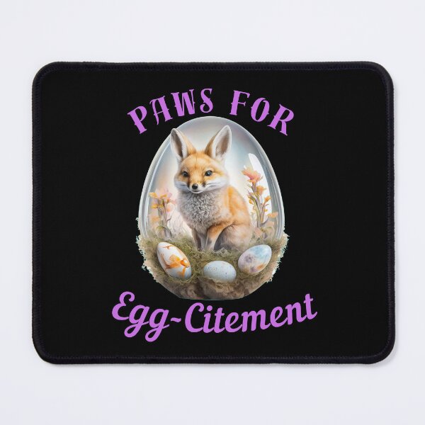Item preview, Paws For Egg-Citement. fox boho designed and sold by FoxVibes.