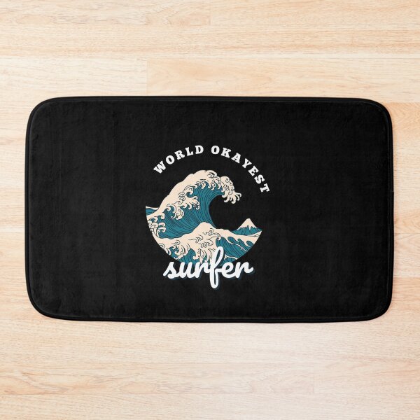 Item preview, World Okayest Surfer designed and sold by FridPix.