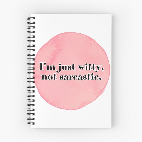 Item preview, I'm just witty, not sarcastic. designed and sold by Kubala.