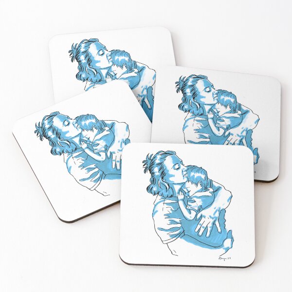 Item preview, Mother and Child - Cool Tones designed and sold by LivingstonLine.