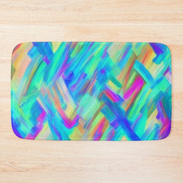 Item preview, Abstract Blue and Pink Brush Strokes designed and sold by calibrit.