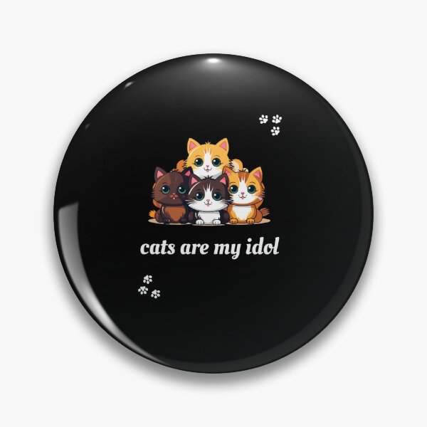 Item preview, Cats Are My Idol, Cats Lovers designed and sold by HaHaArtwork.