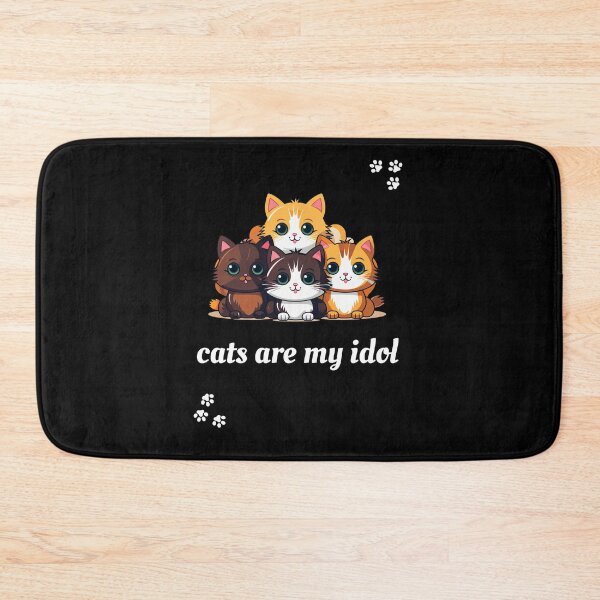 Item preview, Cats Are My Idol, Cats Lovers  designed and sold by HaHaArtwork.