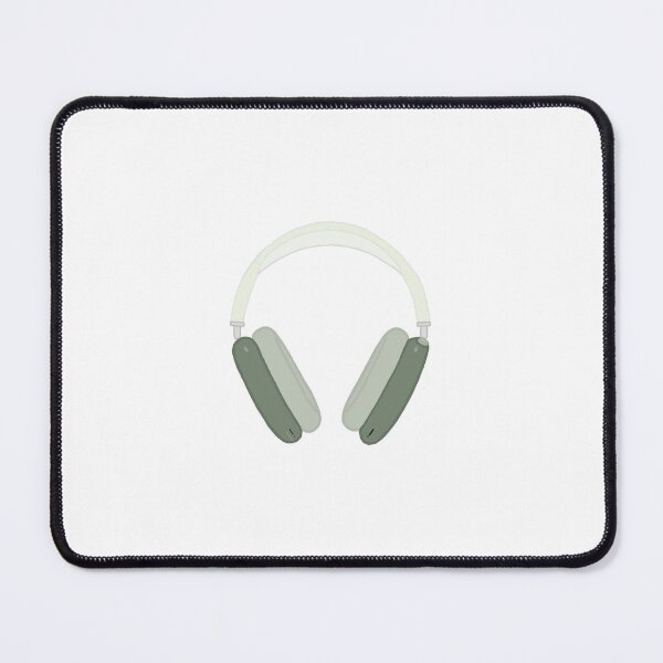 Item preview, Green Headphones Print designed and sold by brownie1000e.