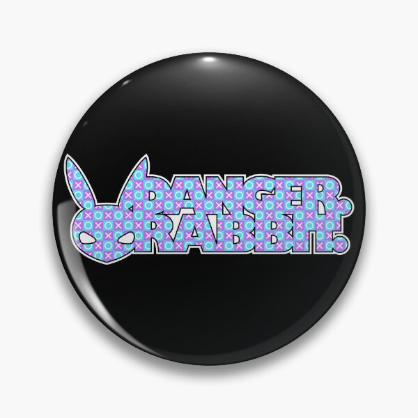 Item preview, Danger Rabbit logo - blue/violet designed and sold by DANGER RABBIT.