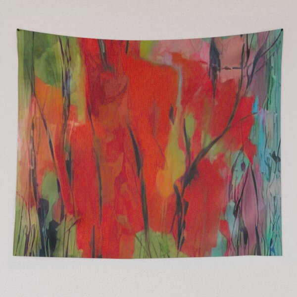 Item preview, Alma thomas - red abstraction 1960 designed and sold by MARTART9.