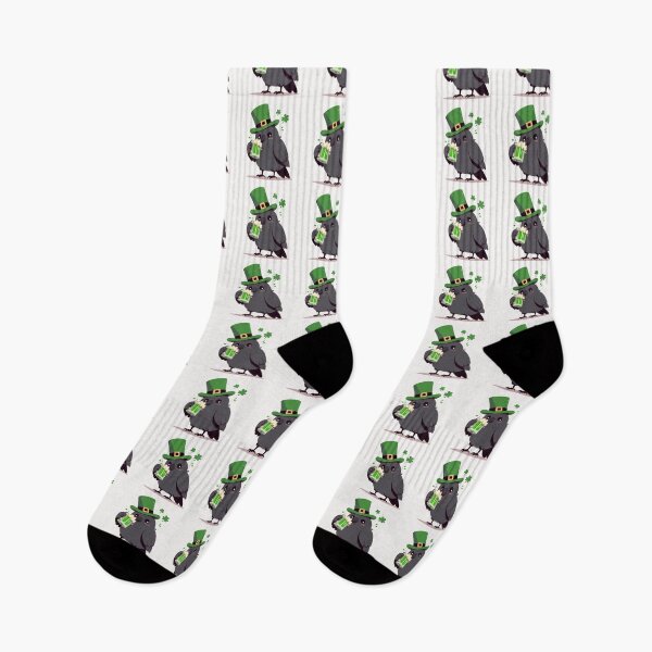 Item preview, St Patrick's Day Crow designed and sold by LemuellTrends.