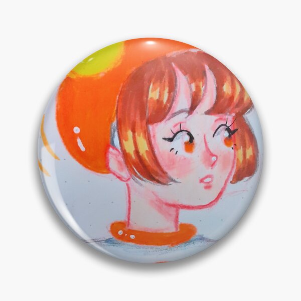 Item preview, GIRL WITH A ORANGE HAT designed and sold by Ranmonna.