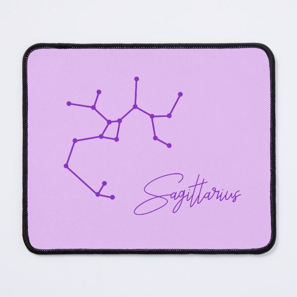 Item preview, Sagittarius Zodiac Sign in Purple designed and sold by tinyteacups.
