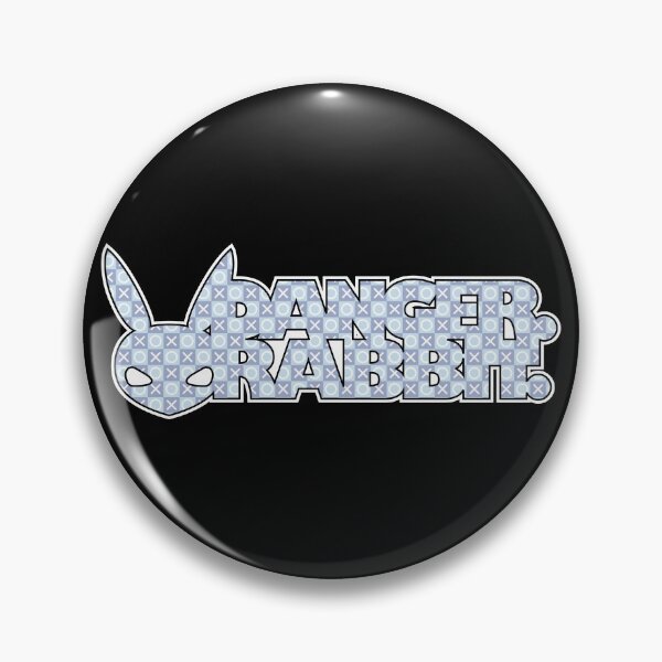 Artikelvorschau, Danger Rabbit-Logo – sanftes Blau entworfen und verkauft von DANGER RABBIT.