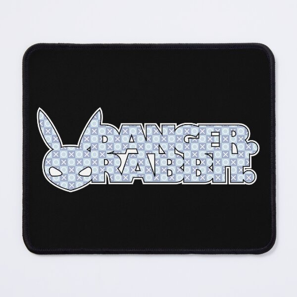 Item preview, Danger Rabbit logo - soft blue designed and sold by DANGER RABBIT.