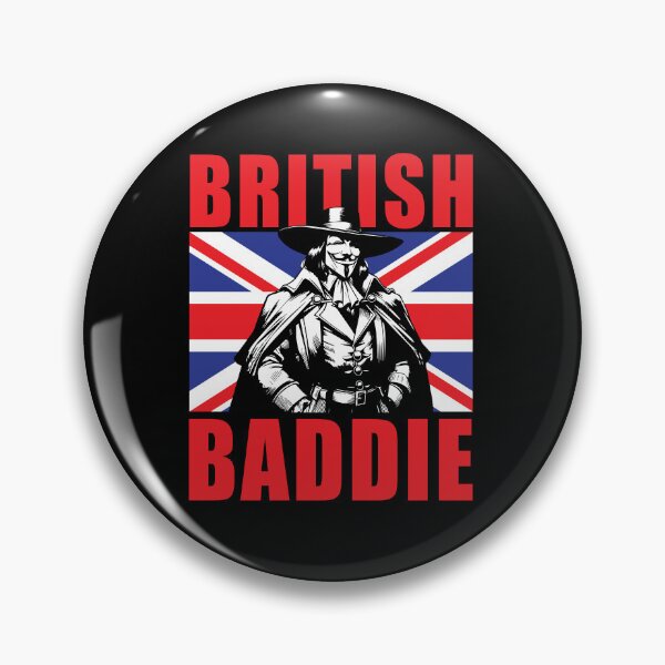 Item preview, British Baddie - Guy Fawkes Night t-shirt  for November 5th designed and sold by TaraGbear.