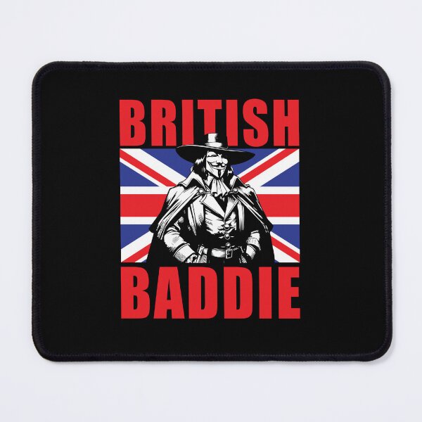 Item preview, British Baddie - Guy Fawkes Night t-shirt for November 5th designed and sold by TaraGbear.
