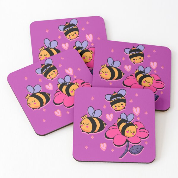 Item preview, Cute bees colors designed and sold by mannuilustra.