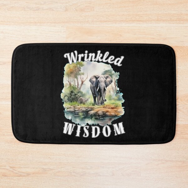 Item preview, Wrinkled Wisdom designed and sold by ElephantVibes.