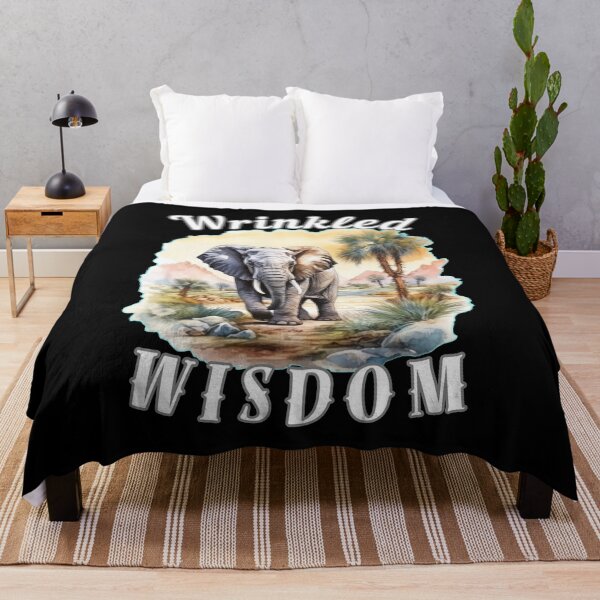 Item preview, Wrinkled Wisdom. surreal elephant designed and sold by ElephantVibes.