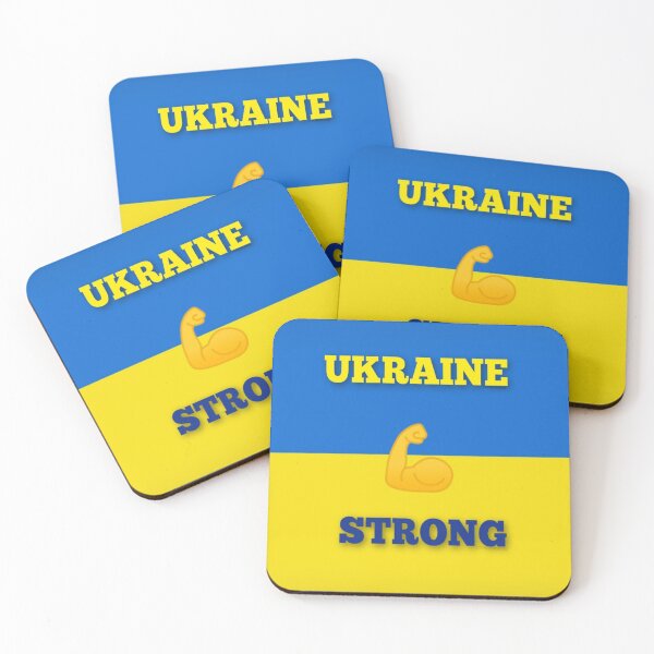 Item preview, UKRAINE STRONG With World Support designed and sold by CMWorkshop.