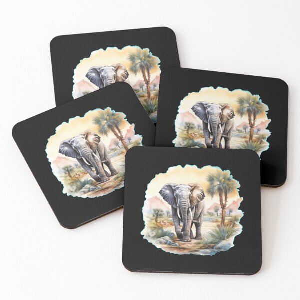 Item preview, African Elephant designed and sold by ElephantVibes.