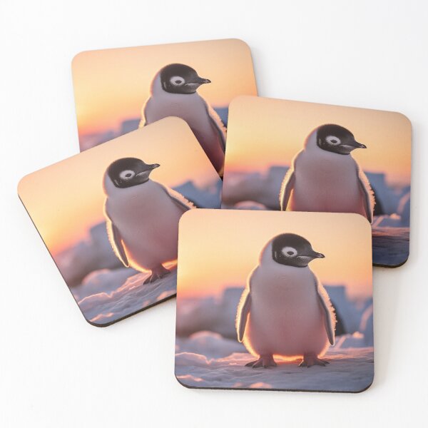 Item preview, Penguin At Sunset designed and sold by TheAnimalZ00.