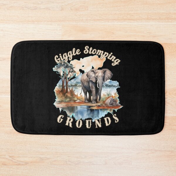 Artikelvorschau, Giggle Stamping Grounds. Elefantengesicht entworfen und verkauft von ElephantVibes.