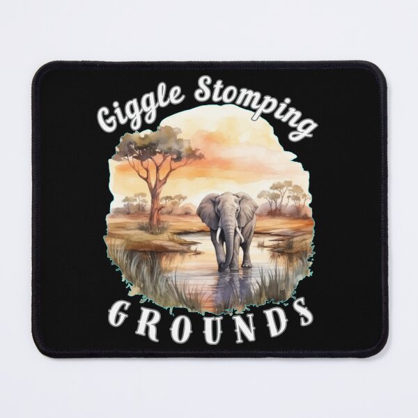 Item preview, Giggle Stomping Grounds. surreal elephant designed and sold by ElephantVibes.