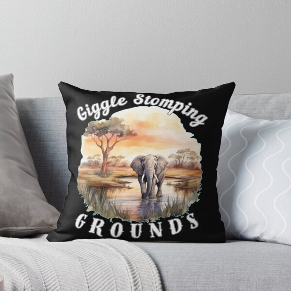 Item preview, Giggle Stomping Grounds. surreal elephant designed and sold by ElephantVibes.