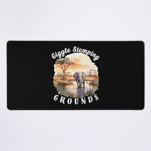 Item preview, Giggle Stomping Grounds. surreal elephant designed and sold by ElephantVibes.