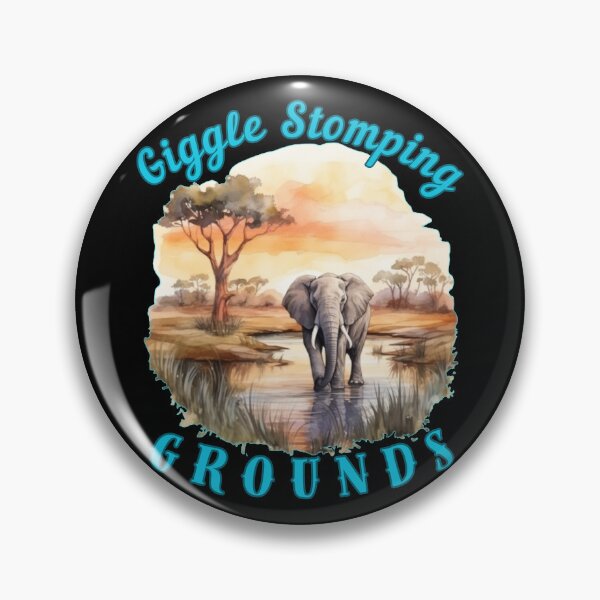 Item preview, Giggle Stomping Grounds. adorable elephant designed and sold by ElephantVibes.