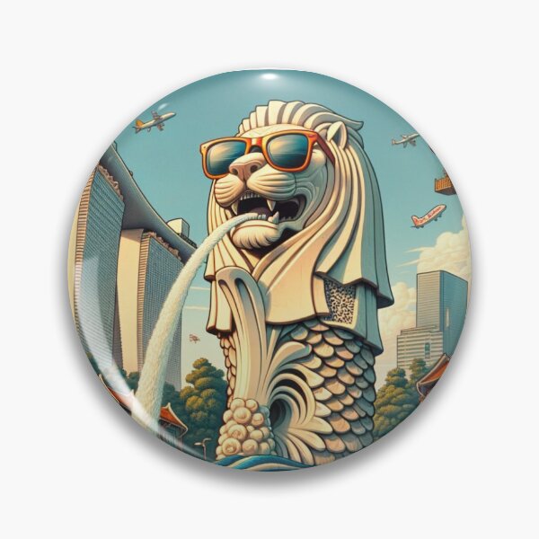 Item preview, SG Merlion designed and sold by WhimsiSG.
