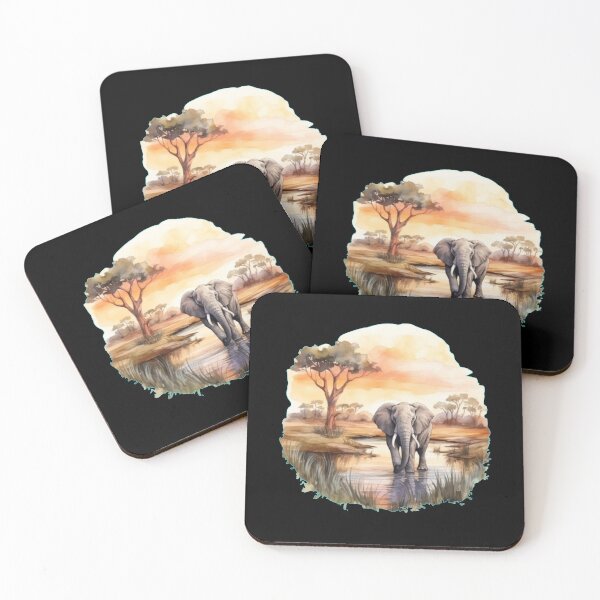 Item preview, African Elephant designed and sold by ElephantVibes.