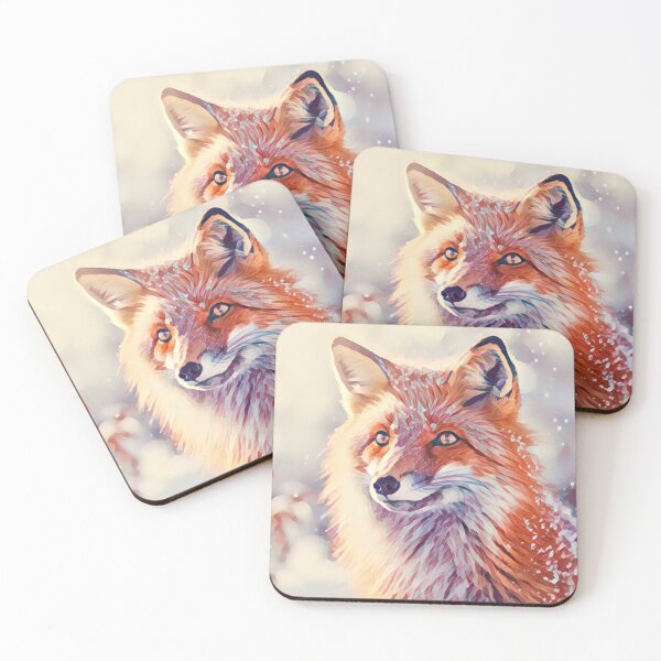 Item preview, Snowy Red Fox designed and sold by TheAnimalZ00.